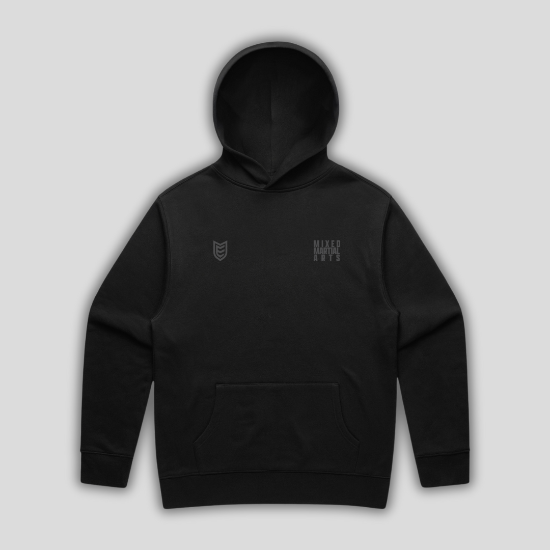 ERYX MMA Relaxed Black Hoodie