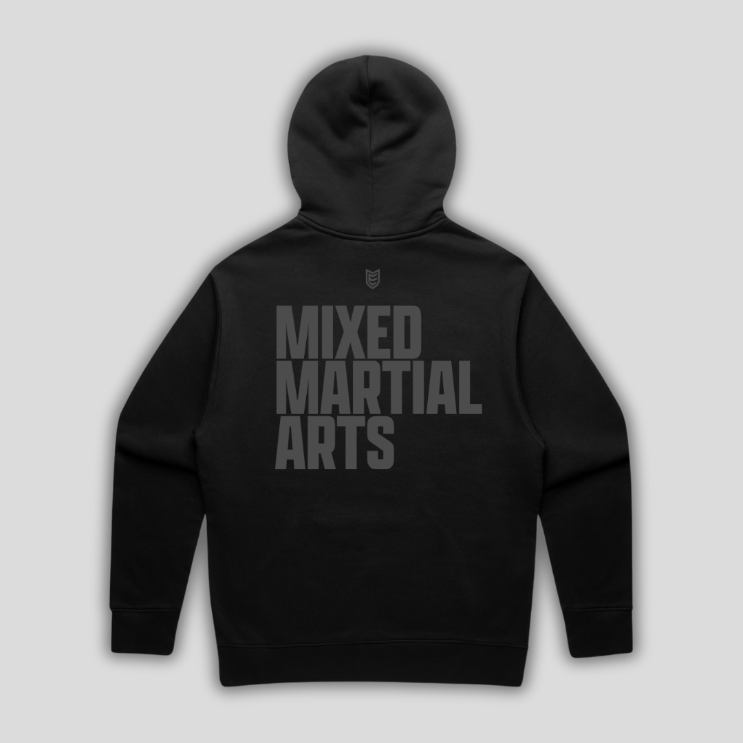 ERYX MMA Relaxed Black Hoodie