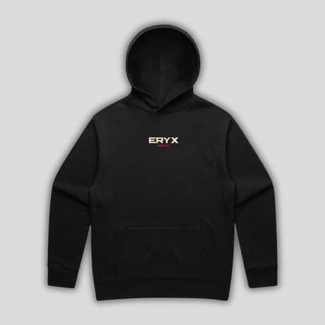 ERYX SAMURAI Relaxed Black Hoodie