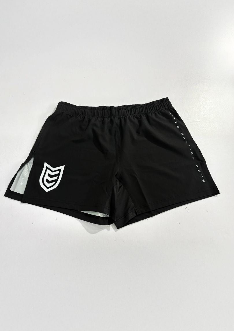 Eryx Black Essential MMA Shorts