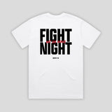 ERYX Fight Night Relaxed White T-Shirt