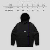 ERYX MMA Relaxed Black Hoodie