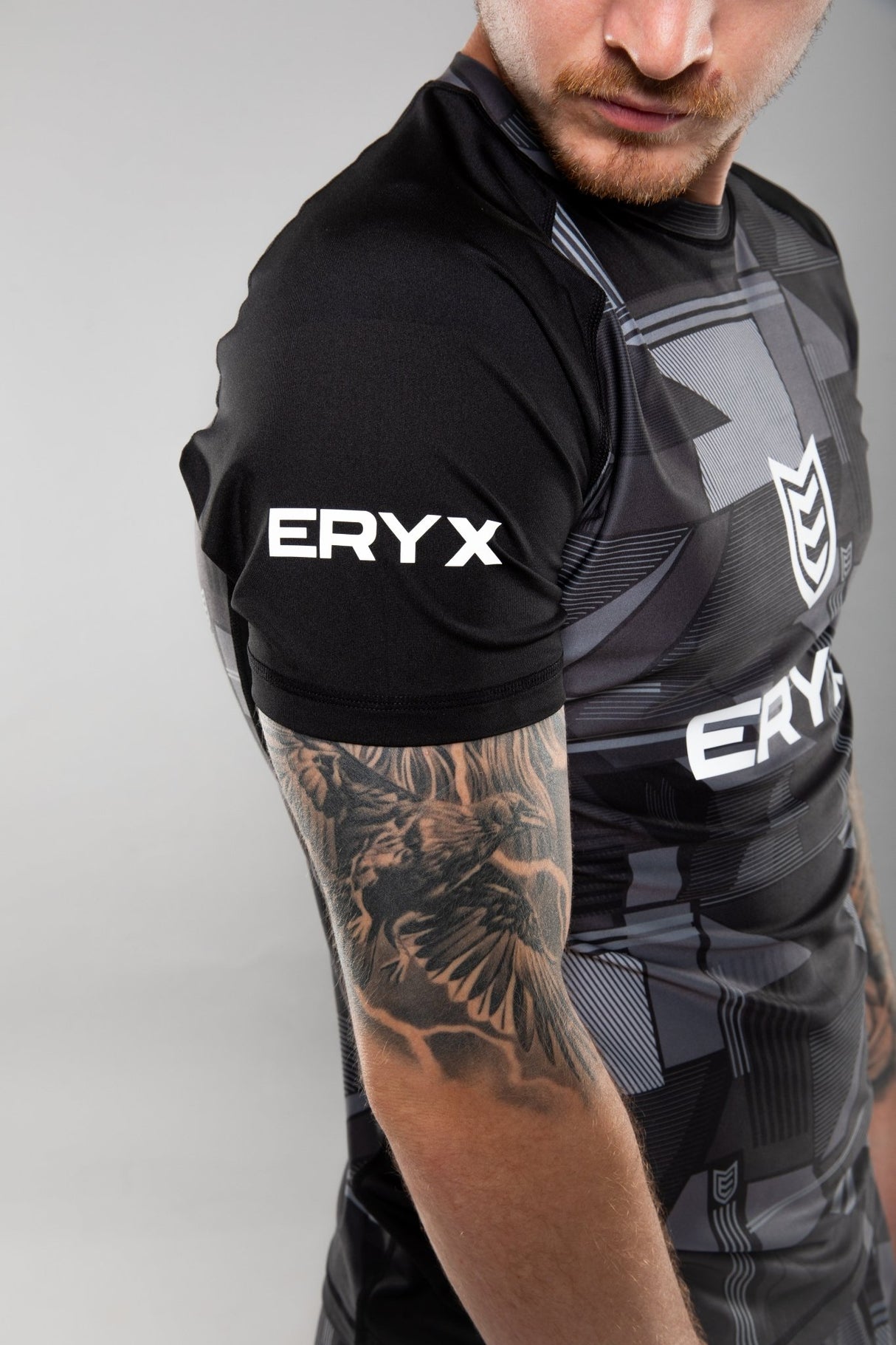 Eryx Glitch MMA Tee Black - Eryxgear