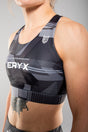 Eryx Glitch Sports Bra Black - Eryxgear